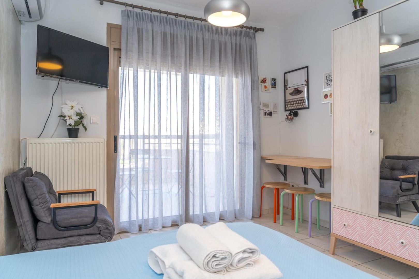 Kosmos Service Apartment Beautiful Studio 3 With Additional Cost Parking Thessaloniki Exterior photo